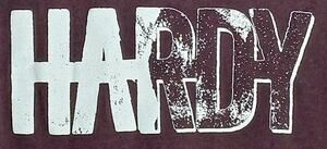HARDY Concert Tour Shirt Mens Unisex Medium M Brown Barbed Wire Country Graphic